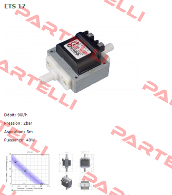 ETS17-P/C-230/50-2V (Art.nr: 100802) Gotec