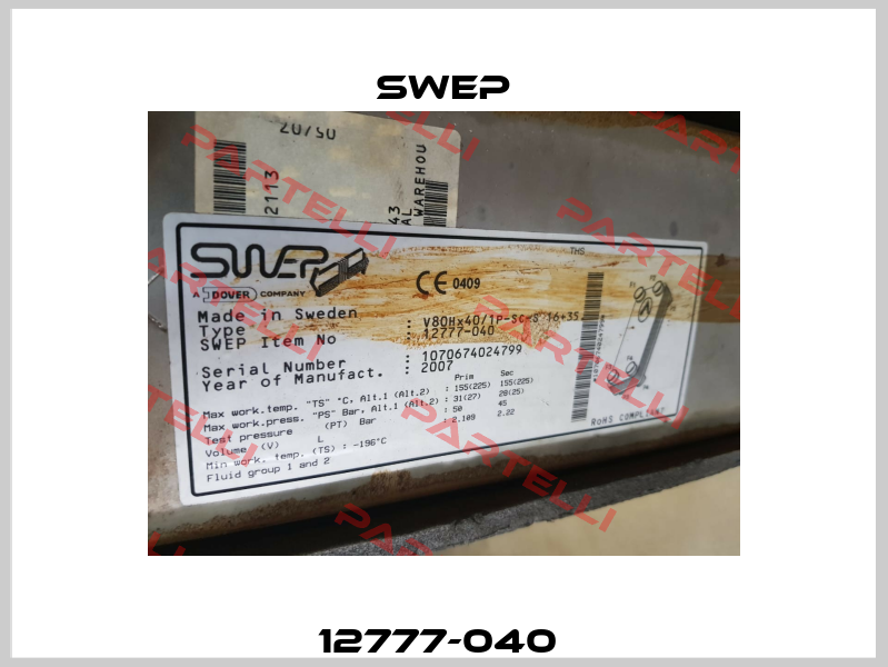 12777-040  Swep