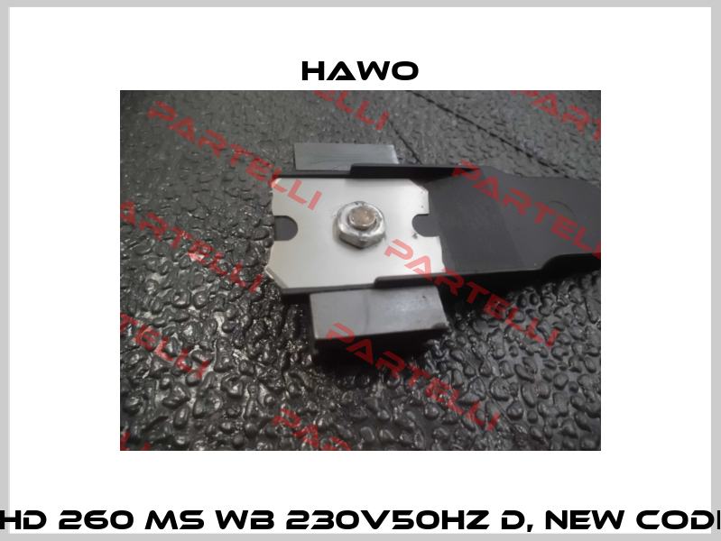 Knife for HD 260 MS WB 230V50HZ D, new code 2.593.001 HAWO