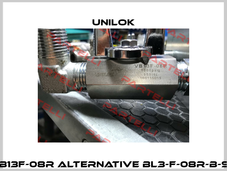 VB13F-08R alternative BL3-F-08R-B-SS Unilok