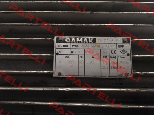 fan for CAGM 132 M 2 R3209 Gamak