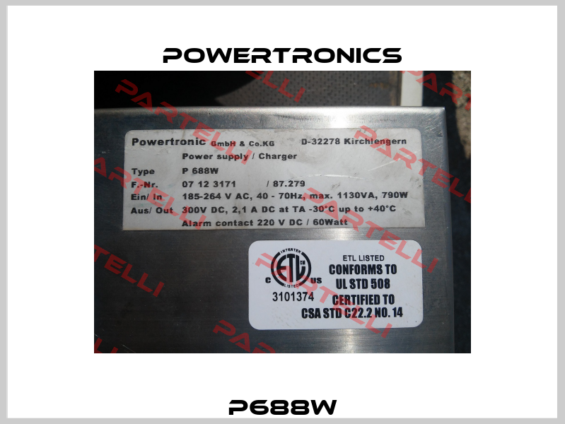 P688W Powertronics