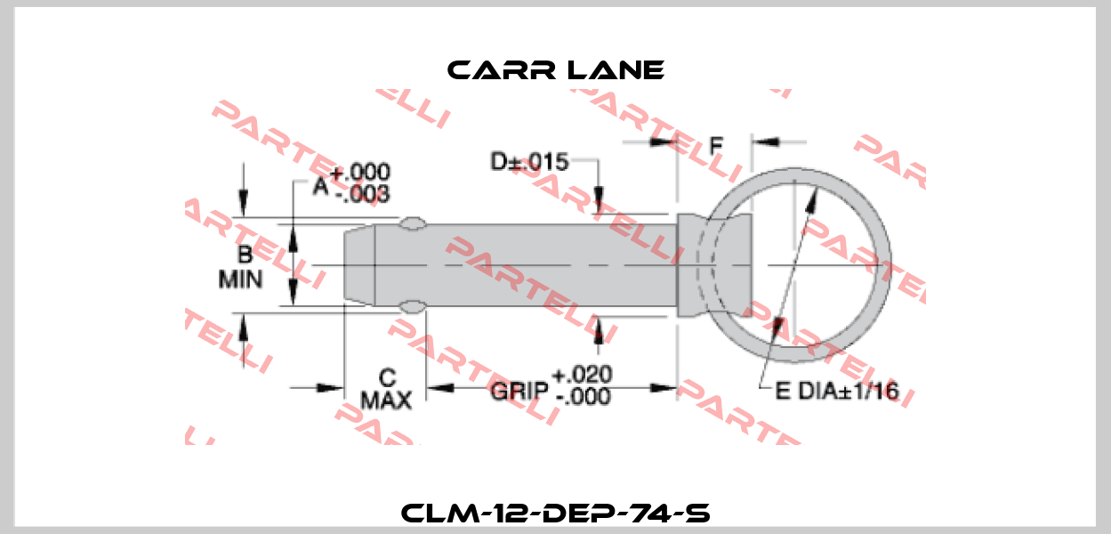 CLM-12-DEP-74-S Carr Lane