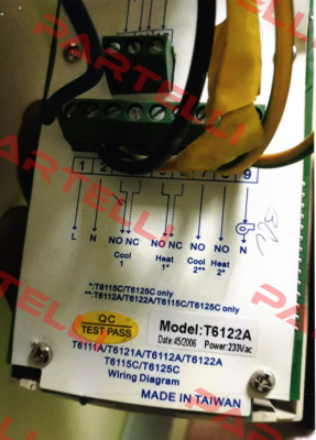 T6122A oem Daikin