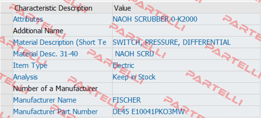 DE45  E10041PKO3MW Fischer