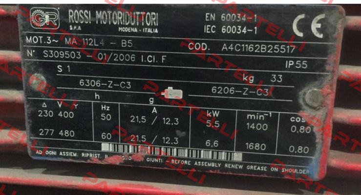 MA 112L4 - B4 Cantoni