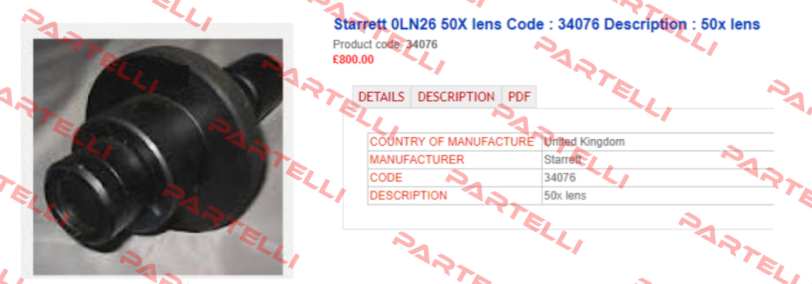 34076 Starrett