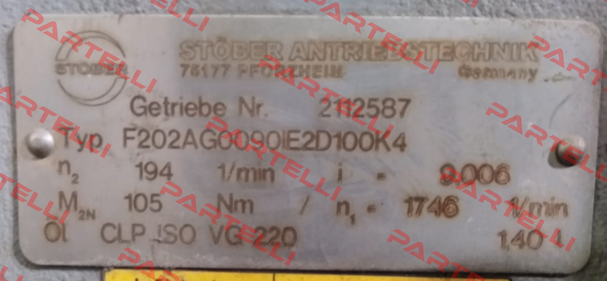 F202AG0090IE2D100K04 Stober