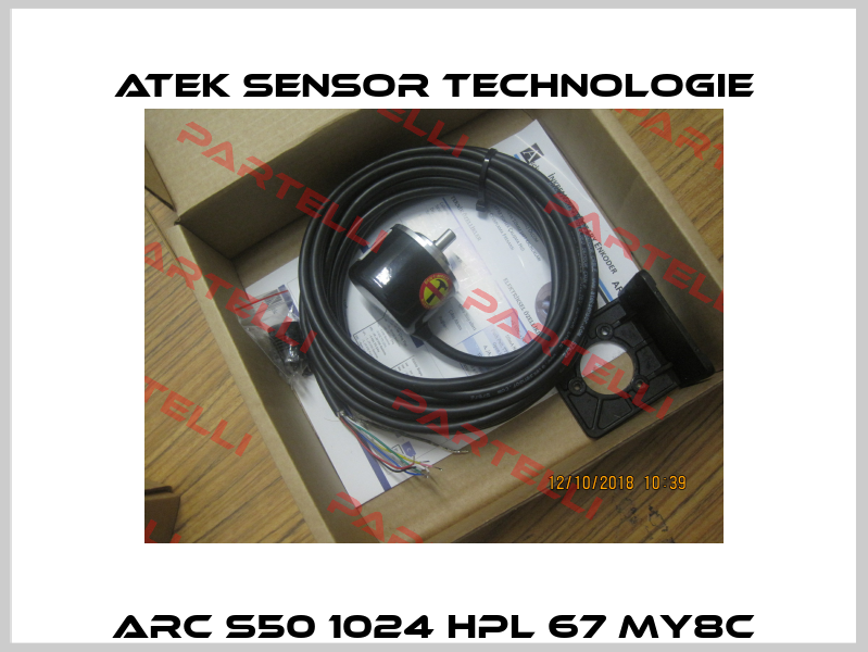 ARC S50 1024 HPL 67 MY8C ATEK SENSOR TECHNOLOGIE