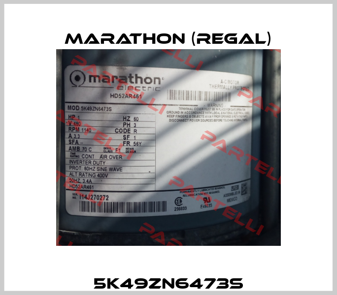 5K49ZN6473S Marathon (Regal)