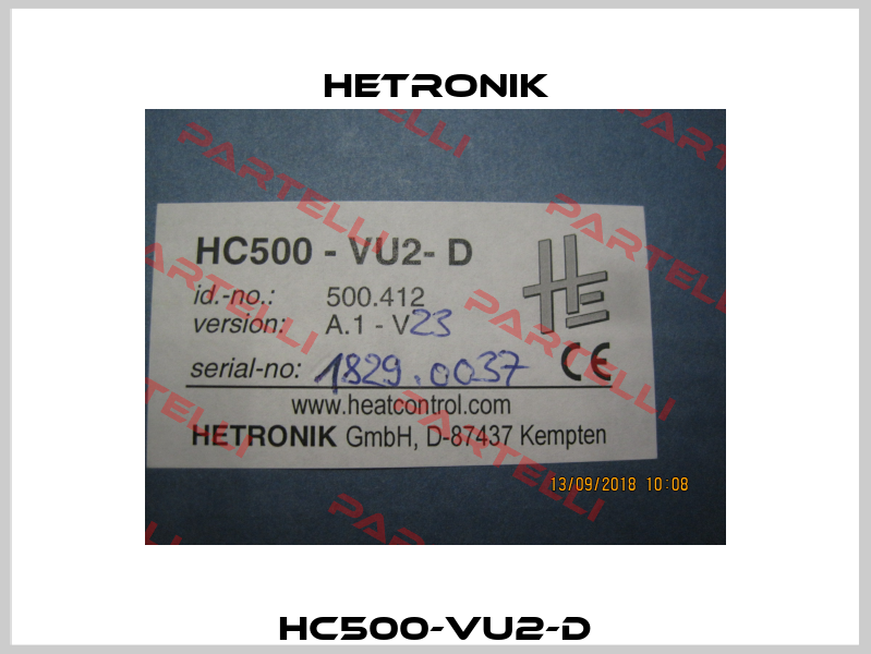 HC500-VU2-D HETRONIK