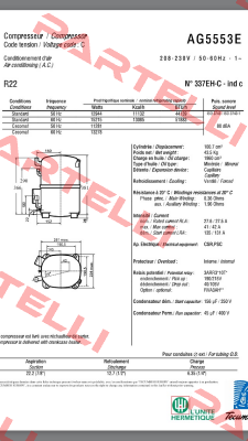 3AR3-10T obsolete, replacement RVA7AB3D Tecumseh