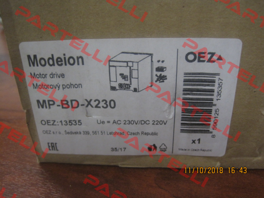 Art. No. OEZ:13535, Type: MP-BD-X230  OEZ
