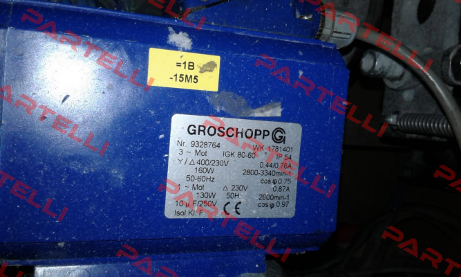 IGK 80 60 90W 1130Y/D B3  obsolete Groschopp