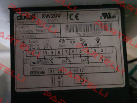 XW20V - 5N0C1 OEM Dixell