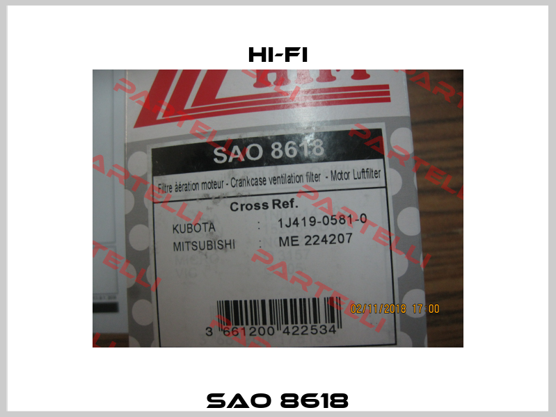 SAO 8618 HI-FI