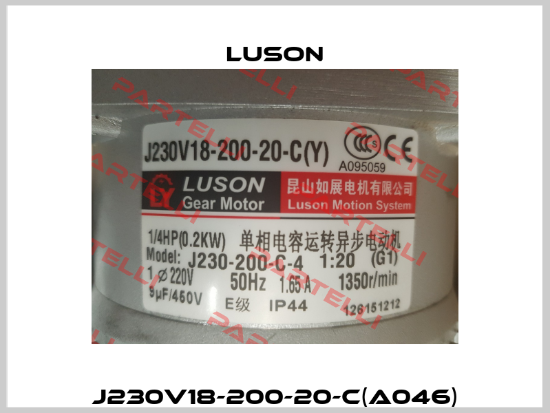 J230V18-200-20-C(A046) Luson