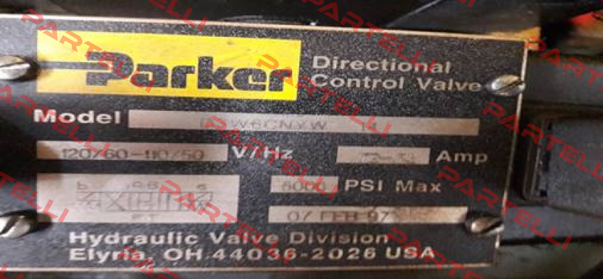 D3W006CNYW Parker