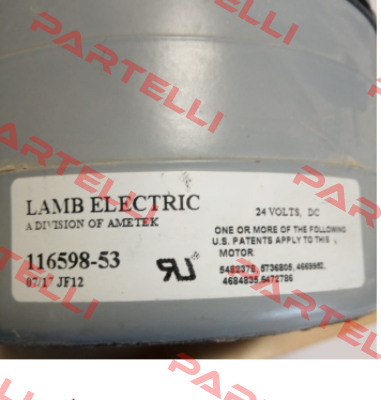 116598-53 Lamb Electric