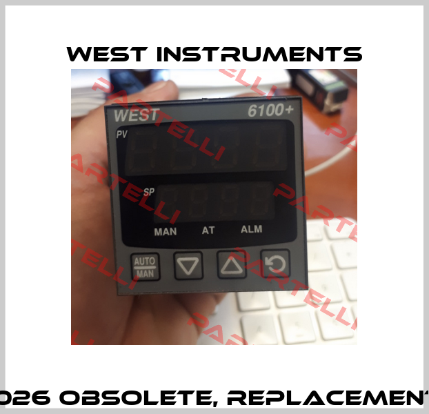 P6100-092379 001 026 obsolete, replacement P6100-2100000-10 West Instruments