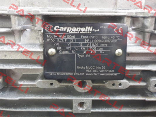 MM100L/6-BR (MMA100b/6) Carpanelli