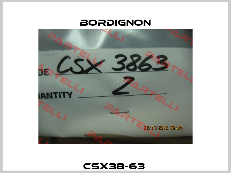 CSX38-63  BORDIGNON