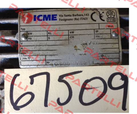 FA 63 B4 Icme Motor