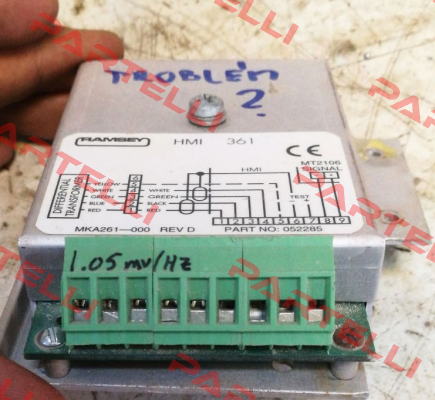 HMI 361 MKA261-000REV D Ramsey