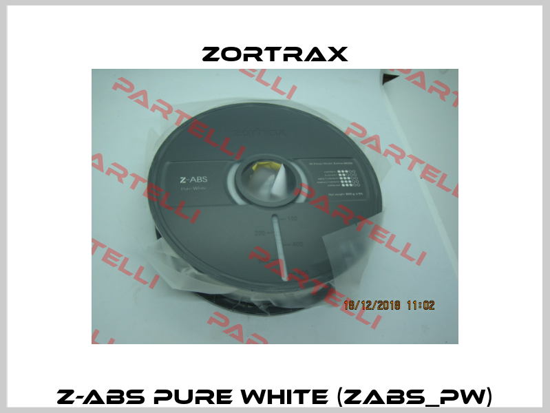 Z-ABS Pure White (ZABS_PW) Zortrax