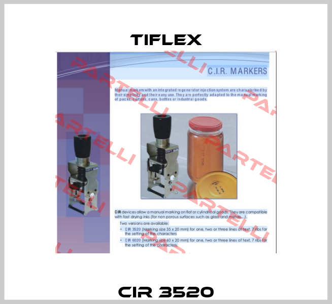 CIR 3520 Tiflex