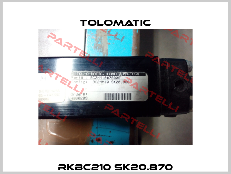 RKBC210 SK20.870 Tolomatic