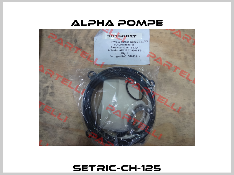SETRIC-CH-125 Alpha Pompe