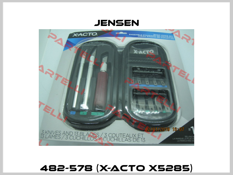 482-578 (X-Acto X5285) Jensen