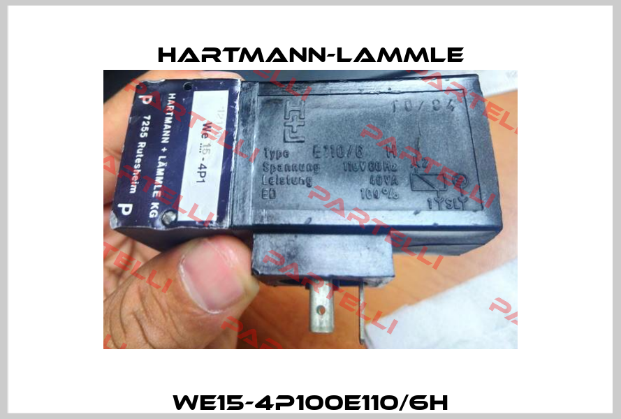 WE15-4P100E110/6H Hartmann-Lammle