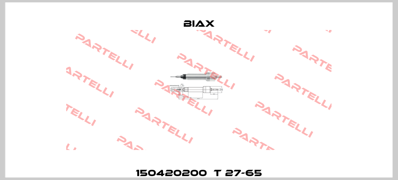 150420200  T 27-65 Biax
