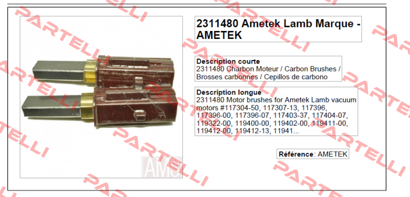 2311480 Lamb Electric