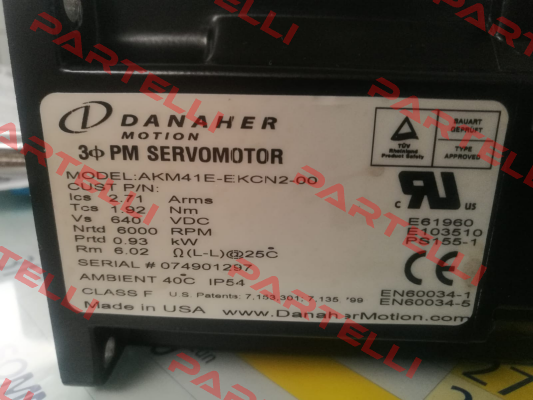 AKM41E-EKCN2-00 Danaher Motion
