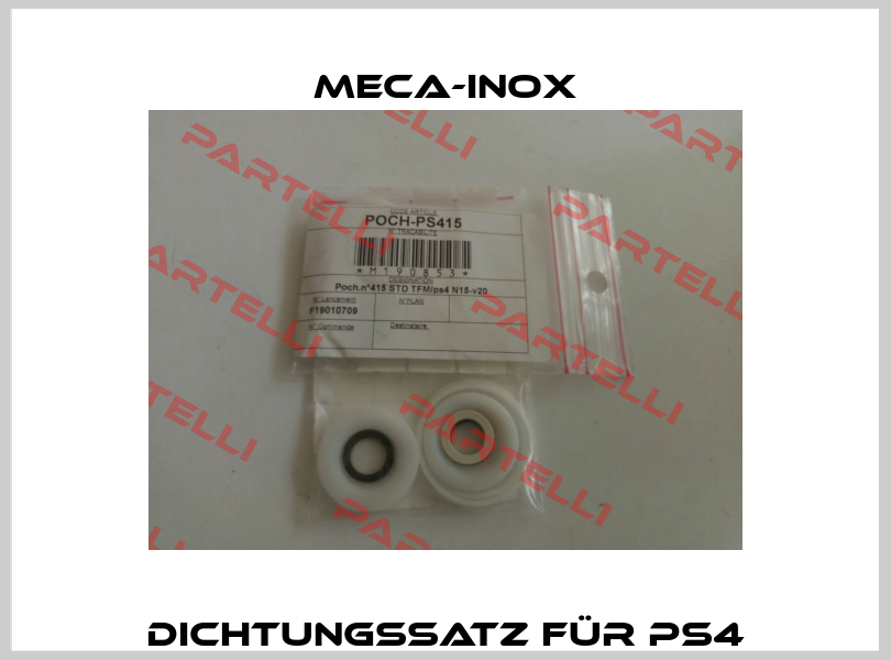 Dichtungssatz für PS4 Meca-Inox