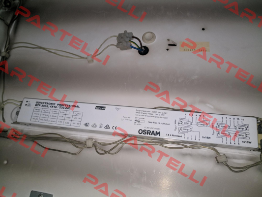 P/N: 4008321131706 , Type: QTP 3x18, 4x18 / 230-240 Osram