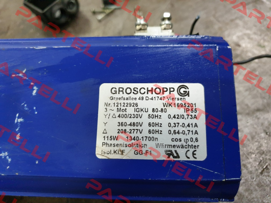 IGKU 80-80 (IP65) Groschopp
