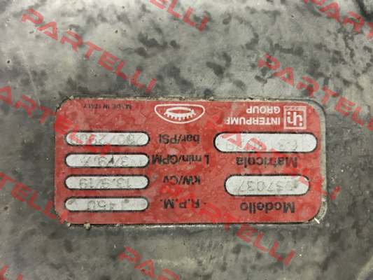 KEZ 22 -AISI-316L right, Version SS7037 Interpump