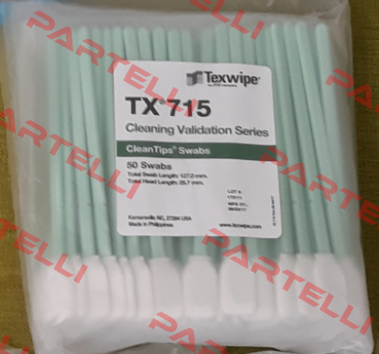 TX715 (pack 1x100)  Texwipe