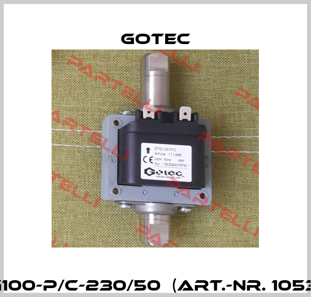 ETG100-P/C-230/50  (Art.-Nr. 105357) Gotec