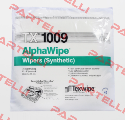 TX1009 (pack 1x1500 pcs) Texwipe