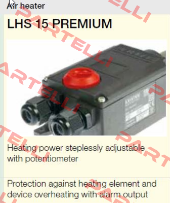 P/N: 139.893 Type: LHS 15 PREMIUM Leister