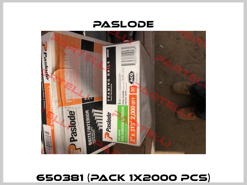650381 (pack 1x2000 pcs) Paslode