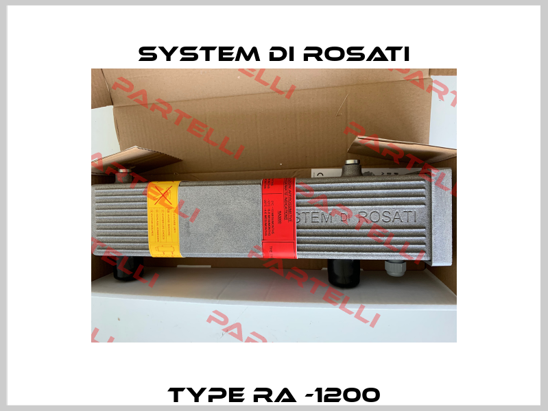 Type RA -1200 System di Rosati
