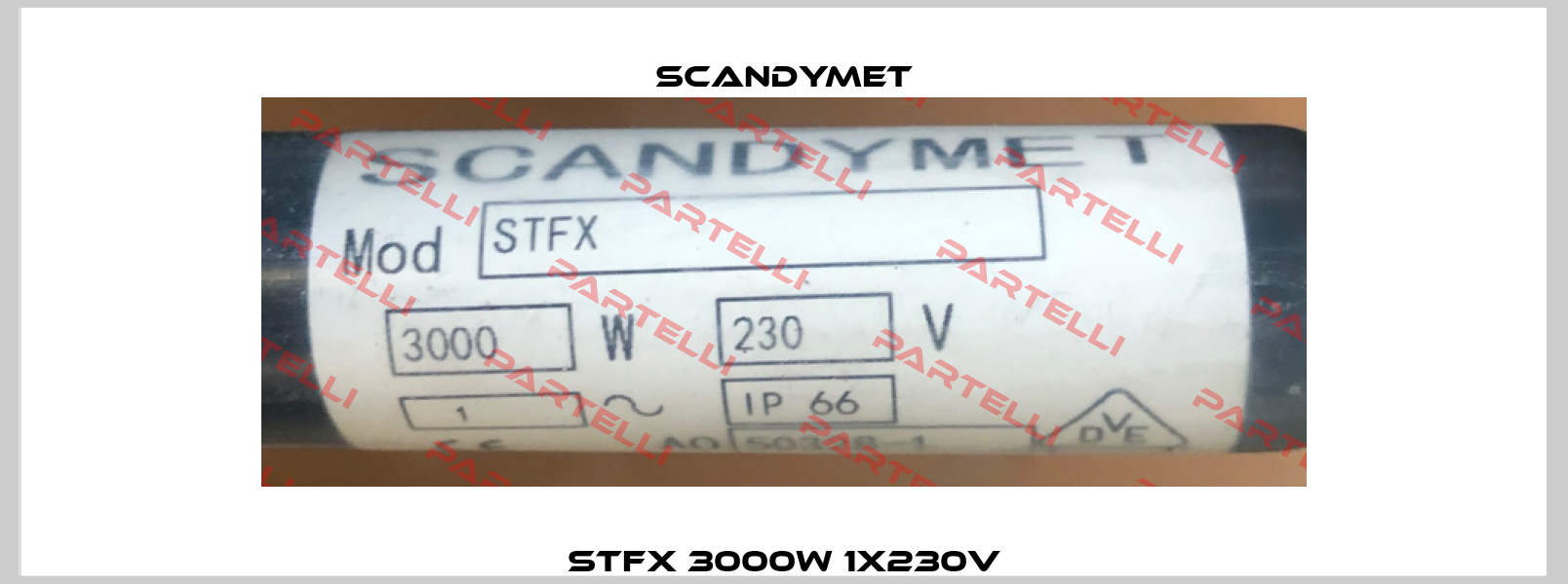 STFX 3000W 1x230V SCANDYMET