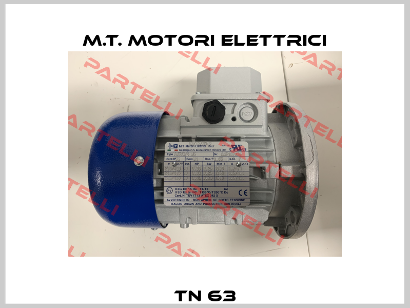 TN 63 M.T. Motori Elettrici