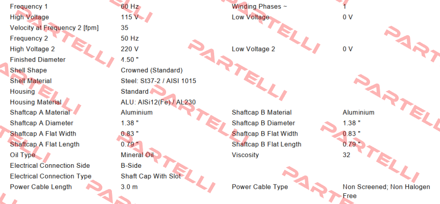 MI-DL0113 DL1133-AAA0AD0ABJSC-295mm Interroll